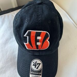 '47 Brand Cincinnati Bengals Hat - Adjustable Black Cap